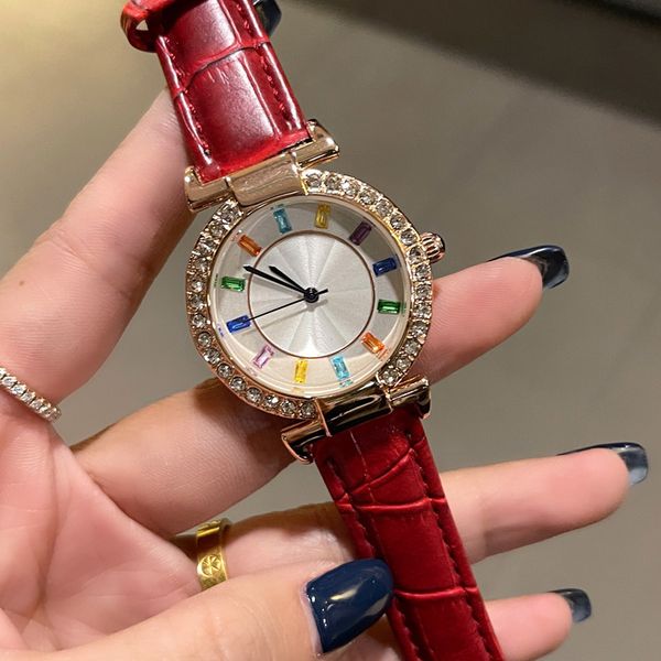 fashionable simple elegant ladies watch full rhinestone circle mouth color diamond literal quartz movement cowhide strap 36mm dial gold, Slivery;brown
fashionable simple elegant ladies watch full rhinestone circle mouth color diamond literal quartz movement cowhide strap 36mm dial gold, Slivery;brown
