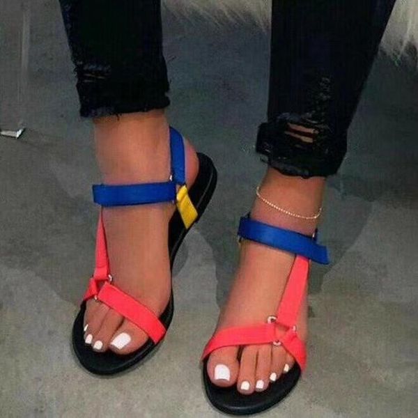 sandals 2021 summer flat sandal shoe large size women's heels without comfort big girls low fashion multicolored beach rome fabric r, Black
sandals 2021 summer flat sandal shoe large size women's heels without comfort big girls low fashion multicolored beach rome fabric r, Black