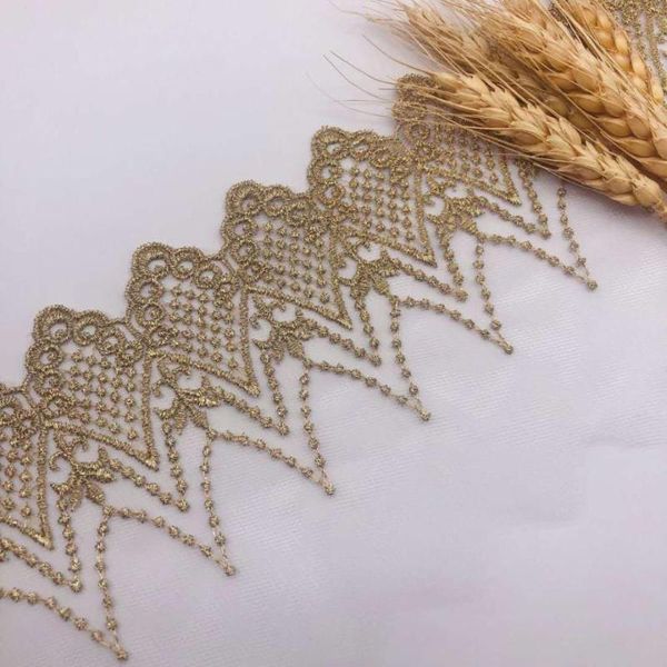 ribbon 5yards gold white thread lace mesh embroidery clothing accessories exquisite flower skirt hat trims 10cm, Pink;blue
ribbon 5yards gold white thread lace mesh embroidery clothing accessories exquisite flower skirt hat trims 10cm, Pink;blue