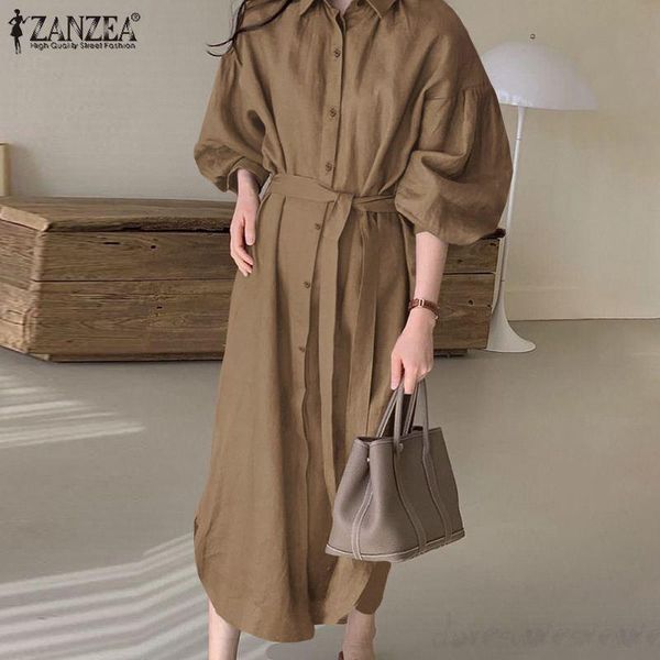 casual dresses button belted robe oversized solid vocation sundress women elegant puff sleeve shirt dress vintage loose office ol kaf, Black;gray
casual dresses button belted robe oversized solid vocation sundress women elegant puff sleeve shirt dress vintage loose office ol kaf, Black;gray