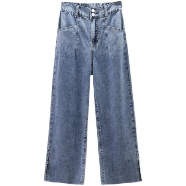 women jeans high waist plus size loose softener casual pocket female denim straight ankle-length pants 5xl women's, Blue
women jeans high waist plus size loose softener casual pocket female denim straight ankle-length pants 5xl women's, Blue