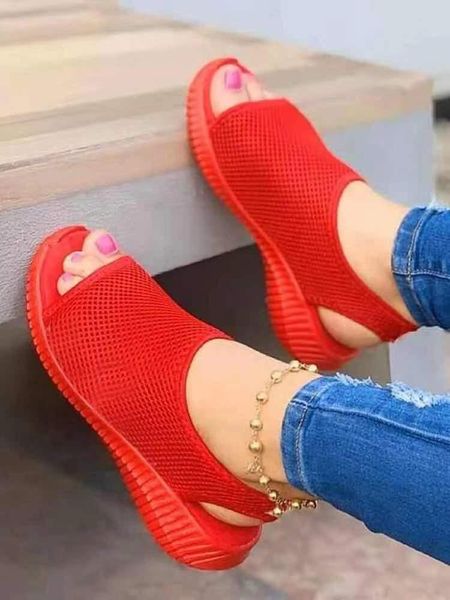 sandals 2021 women's fashion casual pure color wedge mesh printed flat-bottom comfortable trend all-match summer slingback, Black
sandals 2021 women's fashion casual pure color wedge mesh printed flat-bottom comfortable trend all-match summer slingback, Black