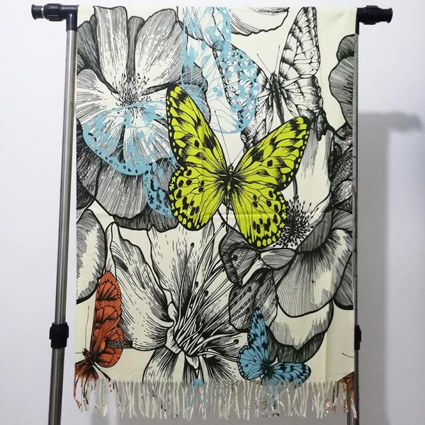 spring scarf for women print big butterfly shawls wraps femme long bandana soft bufanda mujer with tassels sfp060 scarves, Blue;gray
spring scarf for women print big butterfly shawls wraps femme long bandana soft bufanda mujer with tassels sfp060 scarves, Blue;gray