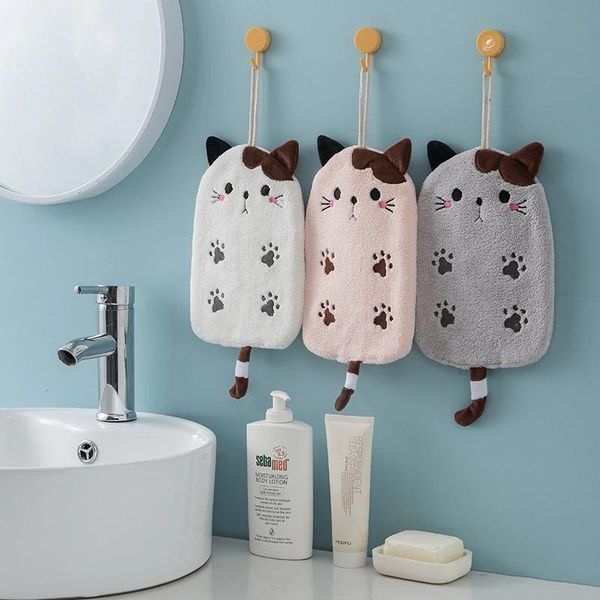 towel 1pcs cat embroidered towelette hanging type super absorbent coral velvet dual purpose hand bathroom supplies home decora
towel 1pcs cat embroidered towelette hanging type super absorbent coral velvet dual purpose hand bathroom supplies home decora