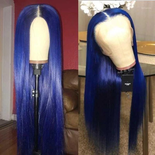 blue color human hair wigs silky straight lace front pre plucked brazilian virgin 180% density1, Black;brown
blue color human hair wigs silky straight lace front pre plucked brazilian virgin 180% density1, Black;brown