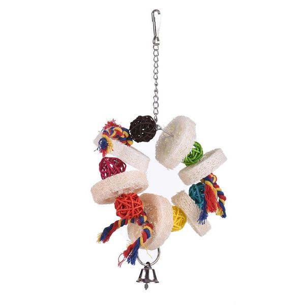 other bird supplies parrot toys hanging chew bite swing foraging with bell for birds cage decor accessories towel gourd
other bird supplies parrot toys hanging chew bite swing foraging with bell for birds cage decor accessories towel gourd