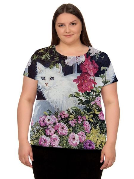 plus size t-shirt 6xl oversized ladies cartoons cute cat print shirt large t fashion round neck 4xl 5xl loose femme summer, Black
plus size t-shirt 6xl oversized ladies cartoons cute cat print shirt large t fashion round neck 4xl 5xl loose femme summer, Black