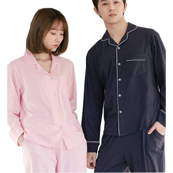 women's sleepwear lovers pajamas cotton long sleeves autumn women white solid pajama set home wear casual pyjamas for couple pajam, Black;red
women's sleepwear lovers pajamas cotton long sleeves autumn women white solid pajama set home wear casual pyjamas for couple pajam, Black;red