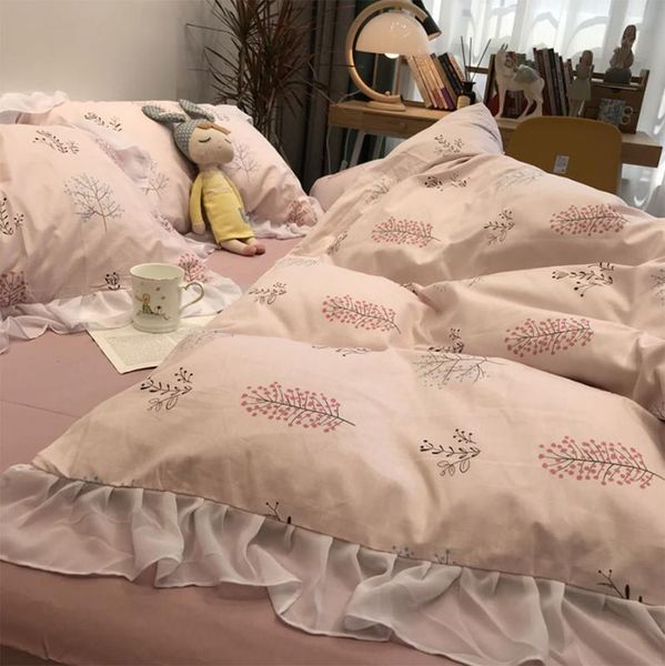 bedding sets european american pastoral plant tree set,pink cotton twin full home textile bed sheet pillow case duvet cover
bedding sets european american pastoral plant tree set,pink cotton twin full home textile bed sheet pillow case duvet cover