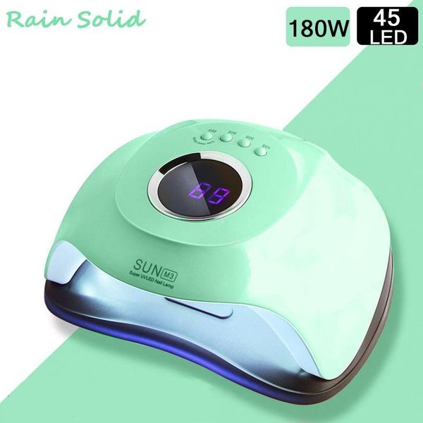 nail dryers professional 180w sun m3 dryer 45leds ultraviolet for drying gel polishing 10/30/60/99s timer auto induction manicure tool
nail dryers professional 180w sun m3 dryer 45leds ultraviolet for drying gel polishing 10/30/60/99s timer auto induction manicure tool