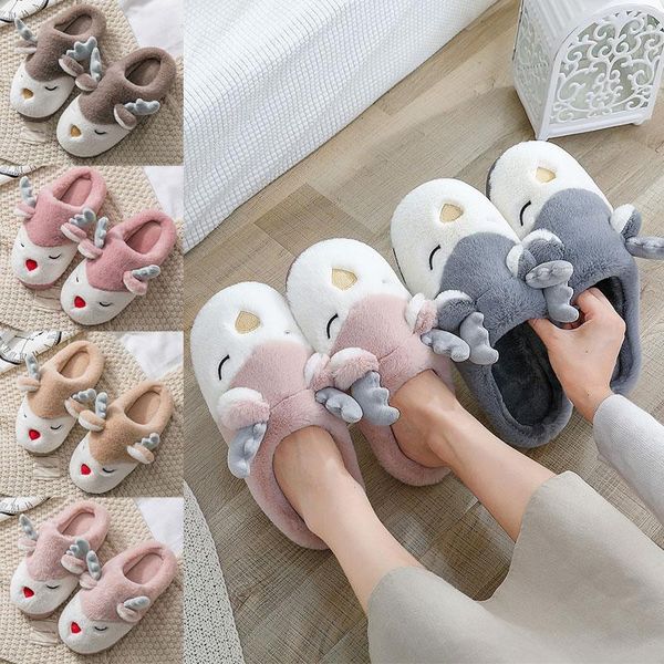 winter women home slippers cartoon deer elk non-slip soft warm house shoes men ladies indoor bedroom couples floor footwear, Black
winter women home slippers cartoon deer elk non-slip soft warm house shoes men ladies indoor bedroom couples floor footwear, Black