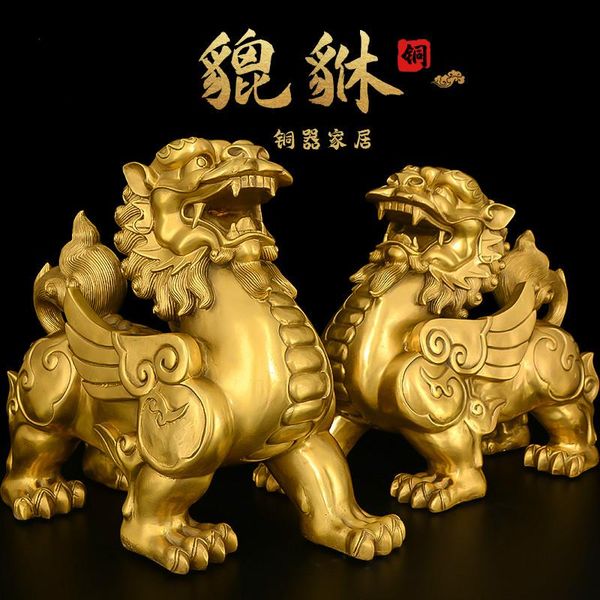 decorative objects & figurines handmade chinese mythical pi xiu decoration a pair bringing fortune living room office ornaments home decor
decorative objects & figurines handmade chinese mythical pi xiu decoration a pair bringing fortune living room office ornaments home decor