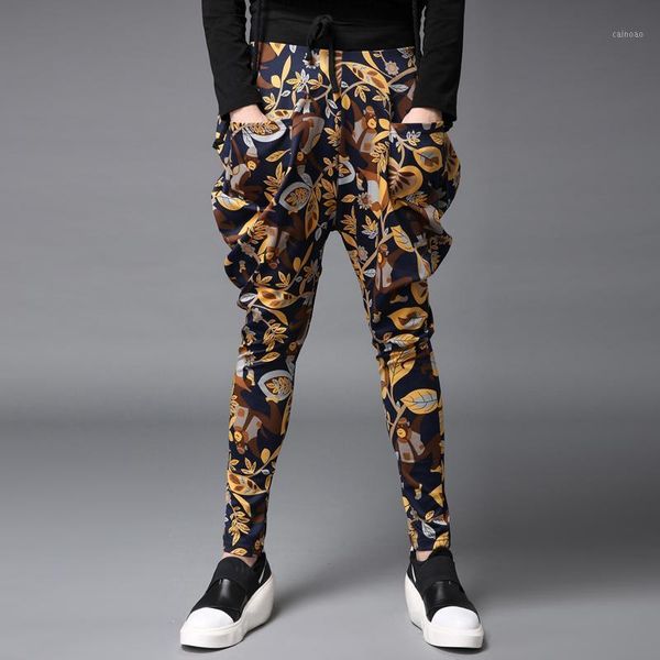 autumn winter men's casual personality harem pants skinny lovers clothes size stage singer costumes, Black
autumn winter men's casual personality harem pants skinny lovers clothes size stage singer costumes, Black