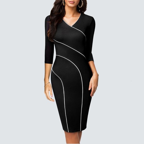 dresses women fashion patchwork v neck chic line elegant slim designed office lady pencil hb610, Black;gray
dresses women fashion patchwork v neck chic line elegant slim designed office lady pencil hb610, Black;gray