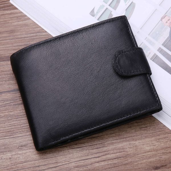 the wallet high grade sheepskin customized men's leather coin pocket wallet wallet, Black
the wallet high grade sheepskin customized men's leather coin pocket wallet wallet, Black
