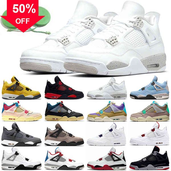 jumpman 4 basketball shoes mens womens sneakers 4s white oreo university blue taupe haze guava ice sports shoe with tag, Black
jumpman 4 basketball shoes mens womens sneakers 4s white oreo university blue taupe haze guava ice sports shoe with tag, Black