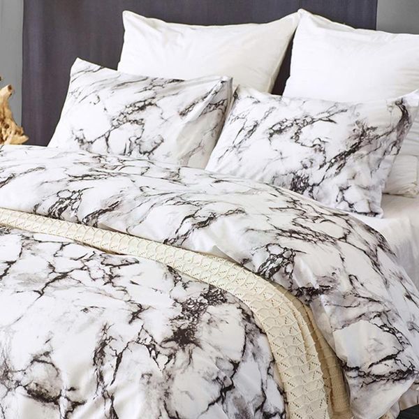 bedding sets 2/3pcs set printed marble bed white black cover european king 2021 quilt size comforter k0c3
bedding sets 2/3pcs set printed marble bed white black cover european king 2021 quilt size comforter k0c3