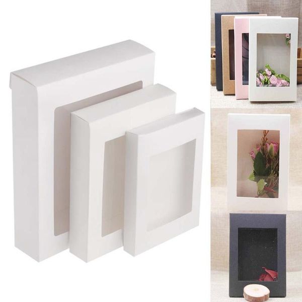 5pcs diy paper box with window white/black/kraft gift cake packaging for wedding home party muffin wrap
5pcs diy paper box with window white/black/kraft gift cake packaging for wedding home party muffin wrap