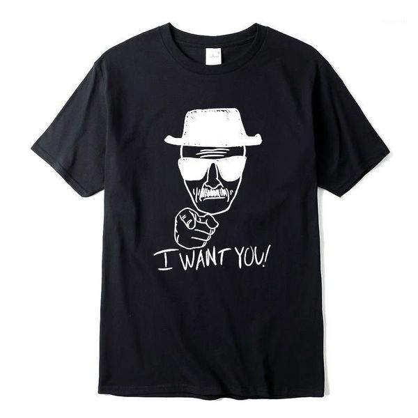 men's t-shirt100% cotton short sleeve breaking bad men t-shirt casual heisenberg print tshirt cool male tee t-shirts, White;black
men's t-shirt100% cotton short sleeve breaking bad men t-shirt casual heisenberg print tshirt cool male tee t-shirts, White;black