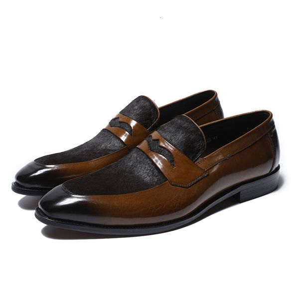 dress shoes luxury brand penny men black moccasins brown patchwork genuine leather and horse sliding into shoes dressed in men's casual
dress shoes luxury brand penny men black moccasins brown patchwork genuine leather and horse sliding into shoes dressed in men's casual