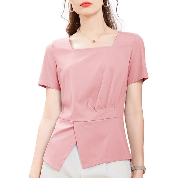 women's t-shirt female asymmetric turtleneck, short sleeve, cotton t-shirt, , summer, women's clothes, korean shirt l0b1, White
women's t-shirt female asymmetric turtleneck, short sleeve, cotton t-shirt, , summer, women's clothes, korean shirt l0b1, White