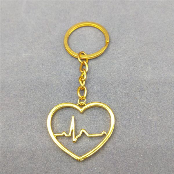 keychains heartbeat for women men jewelry electrocardiogram heart keychain key rings valentines gift, Silver
keychains heartbeat for women men jewelry electrocardiogram heart keychain key rings valentines gift, Silver