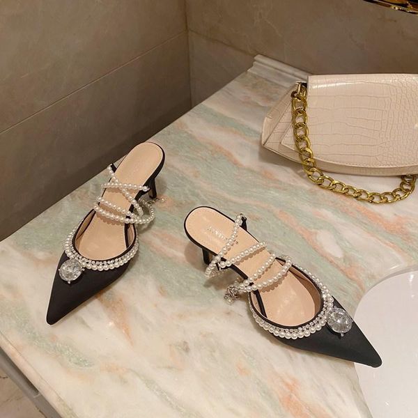 sandals stiletto sequined rhinestone fashion beaded ankle strap high heels, Black 
sandals stiletto sequined rhinestone fashion beaded ankle strap high heels, Black