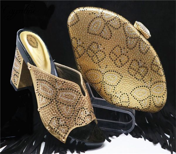 dress shoes capputine nigerian elegant decorated with rhinestone and bag set italian summer high heels for party, Black
dress shoes capputine nigerian elegant decorated with rhinestone and bag set italian summer high heels for party, Black