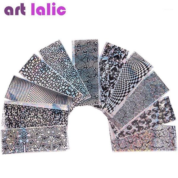 artlalic 16 sheets laser holographic starry sky nail sticker black geometry pattern 4*20cm transfer foil stickers & decals1
artlalic 16 sheets laser holographic starry sky nail sticker black geometry pattern 4*20cm transfer foil stickers & decals1