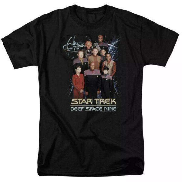 star trek deep space nine ds9 crew t shirt licensed sci-fi tv classic tee black, White;black
star trek deep space nine ds9 crew t shirt licensed sci-fi tv classic tee black, White;black