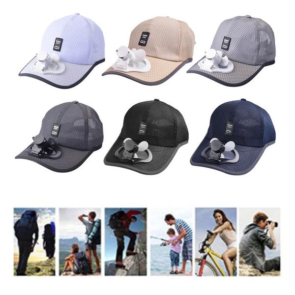 wide brim hats usb cooling fan baseball cap breathable sun hat camping travel shade women men mini visor golf, Blue;gray
wide brim hats usb cooling fan baseball cap breathable sun hat camping travel shade women men mini visor golf, Blue;gray