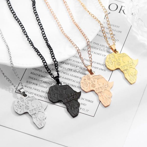 chokers silver color/gold color africa map with flag pendant chain necklaces african maps jewelry for women men, Golden;silver
chokers silver color/gold color africa map with flag pendant chain necklaces african maps jewelry for women men, Golden;silver