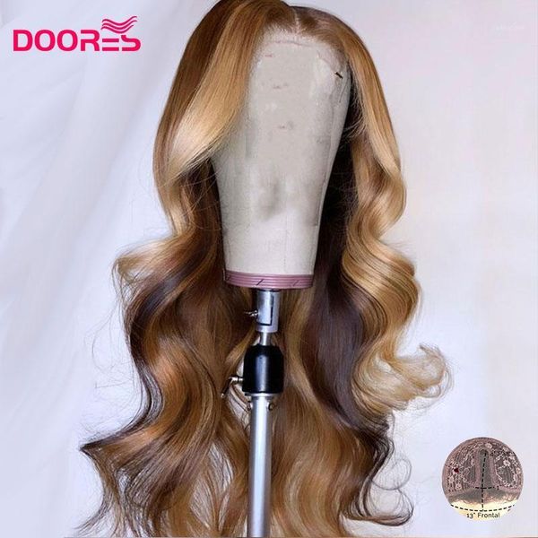 13x1+4x1 lace part wigs pre plucked remy body wave human hair wig brown blonde highlight for black women m1, Black;brown
13x1+4x1 lace part wigs pre plucked remy body wave human hair wig brown blonde highlight for black women m1, Black;brown