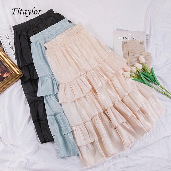 skirts fitaylor 2021 summer women tiered elastic high waist skirt beach retro cake casual party irregular midi long, Black
skirts fitaylor 2021 summer women tiered elastic high waist skirt beach retro cake casual party irregular midi long, Black