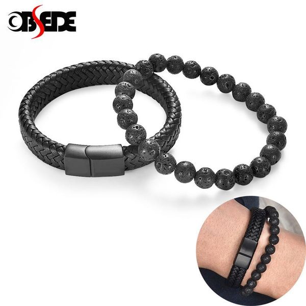 2pcs/set punk friendship bracelets braided leather natural stone beaded magnetic clasp wrap bracelet for men male jewelry bangle charm, Golden;silver
2pcs/set punk friendship bracelets braided leather natural stone beaded magnetic clasp wrap bracelet for men male jewelry bangle charm, Golden;silver
