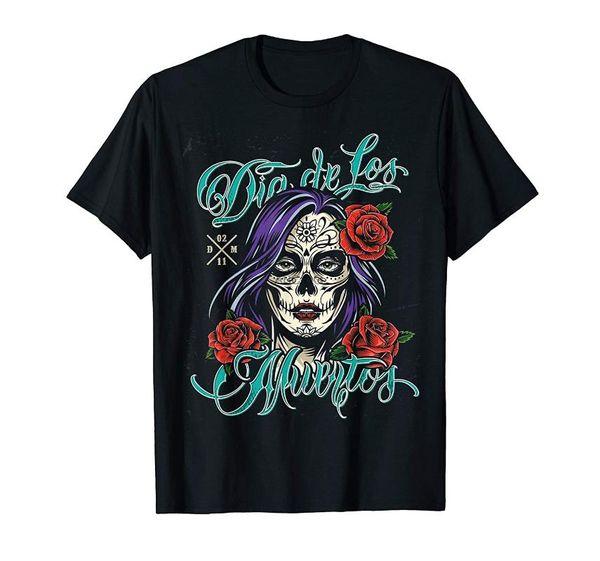 men's t-shirts floral sugar skull day of the dead dia de muertos gift women t-shirt(2), White;black
men's t-shirts floral sugar skull day of the dead dia de muertos gift women t-shirt(2), White;black