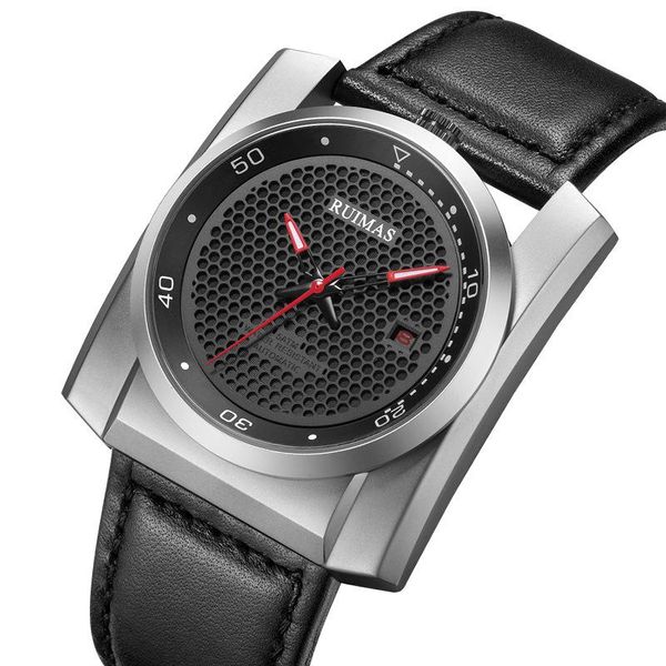 wristwatches ruimas luxury automatic watches men rectangle dial analogue japan mechanical business wristwatch relogios masculino clock 6775, Slivery;brown
wristwatches ruimas luxury automatic watches men rectangle dial analogue japan mechanical business wristwatch relogios masculino clock 6775, Slivery;brown