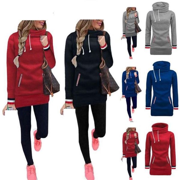 women's hoodies & sweatshirts 2021 long women autumn winter clothes kangaroo pocket hoodie sweatshirt plain harajuku fashion pullover c, Black
women's hoodies & sweatshirts 2021 long women autumn winter clothes kangaroo pocket hoodie sweatshirt plain harajuku fashion pullover c, Black