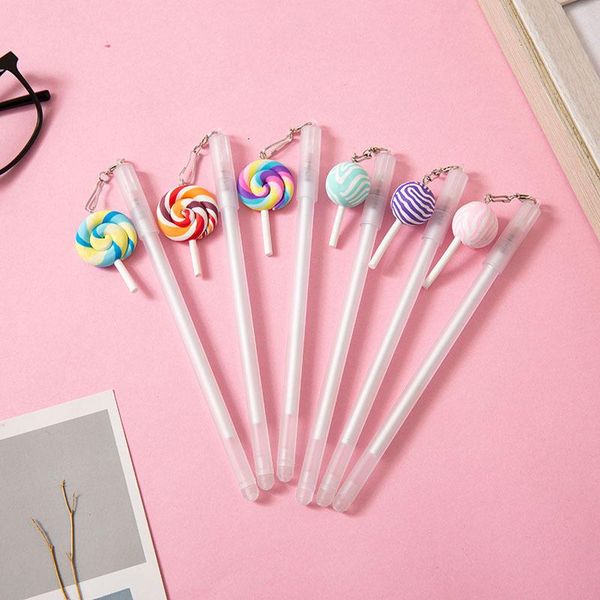gel pens 40 pcs/lot creative lollipop pendant pen cute 0.5mm black ink signature office school writing supplies promotional gift
gel pens 40 pcs/lot creative lollipop pendant pen cute 0.5mm black ink signature office school writing supplies promotional gift