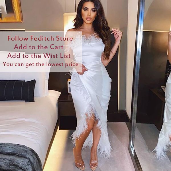 2021feditch satin party dress women feather off shoulder bodycon split long 2021 summer dress maxi night club dresses vestidos, Black;gray
2021feditch satin party dress women feather off shoulder bodycon split long 2021 summer dress maxi night club dresses vestidos, Black;gray