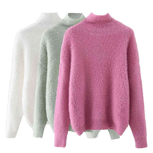 tank female autumn solid-colored simple-cut thick turtleneck girl long-sleeve sweater loose leotard pullovers, White
tank female autumn solid-colored simple-cut thick turtleneck girl long-sleeve sweater loose leotard pullovers, White