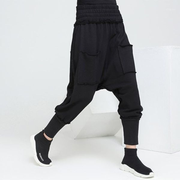 women's pants & capris johnature 2021 loose solid color elastic waist ankle-length spring casual plus women pencil harem pant, Black;white
women's pants & capris johnature 2021 loose solid color elastic waist ankle-length spring casual plus women pencil harem pant, Black;white