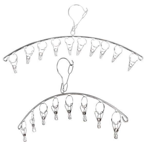 hangers & racks 2pcs multi-purpose hanger stainless steel drying clips socks balcony rack laundry
hangers & racks 2pcs multi-purpose hanger stainless steel drying clips socks balcony rack laundry