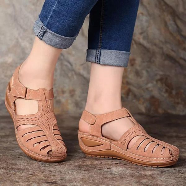 sandals comfortable ankle hollow round toe soft sole shoes women open sandalias hombre verano#, Black
sandals comfortable ankle hollow round toe soft sole shoes women open sandalias hombre verano#, Black