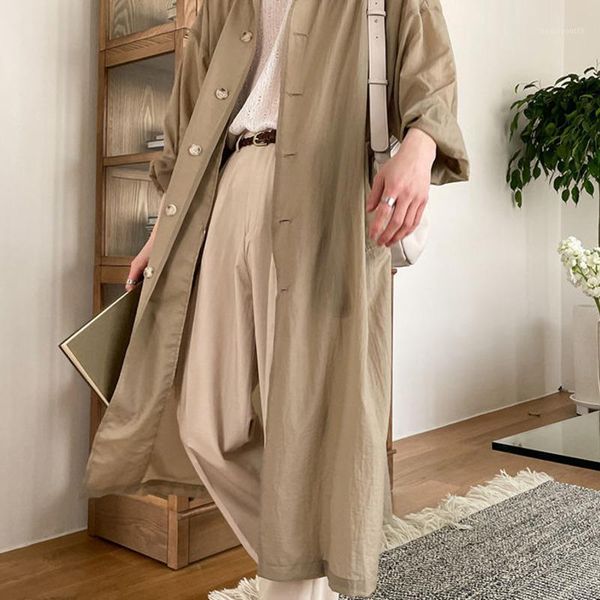 men's trench coats wear 2021 autumn fashion thin single breasted clothes male long coat loose overcoat trend handsome casual windbreak, Tan;black
men's trench coats wear 2021 autumn fashion thin single breasted clothes male long coat loose overcoat trend handsome casual windbreak, Tan;black