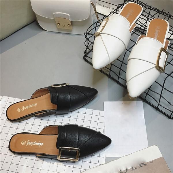 drop women flat slippers slip on mules casual chain british shoes platform sandals chaussure big size, Black
drop women flat slippers slip on mules casual chain british shoes platform sandals chaussure big size, Black