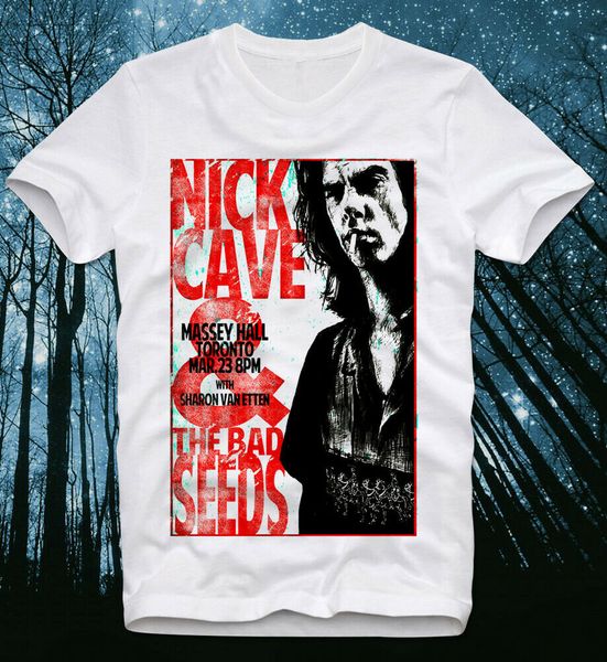 t-shirt nick cave bad seeds music rock n roll post-punk gothic rock garage print, White;black
t-shirt nick cave bad seeds music rock n roll post-punk gothic rock garage print, White;black