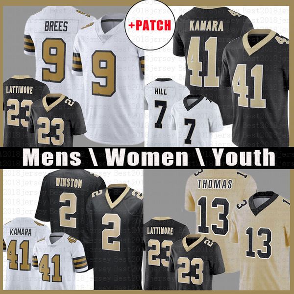 2 jameis winston alvin kamara football jersey new drew brees michael thomas taysom hill marshon lattimore cameron orleanssaintsc, Black;red
2 jameis winston alvin kamara football jersey new drew brees michael thomas taysom hill marshon lattimore cameron orleanssaintsc, Black;red