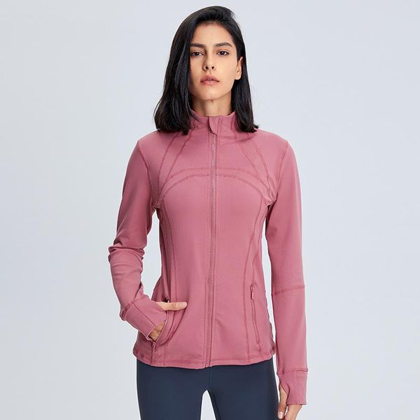 yoga outfit jacket woman sports long sleeve pockets zipper autumn slim elastic running fitness exercise gym workout coat
yoga outfit jacket woman sports long sleeve pockets zipper autumn slim elastic running fitness exercise gym workout coat