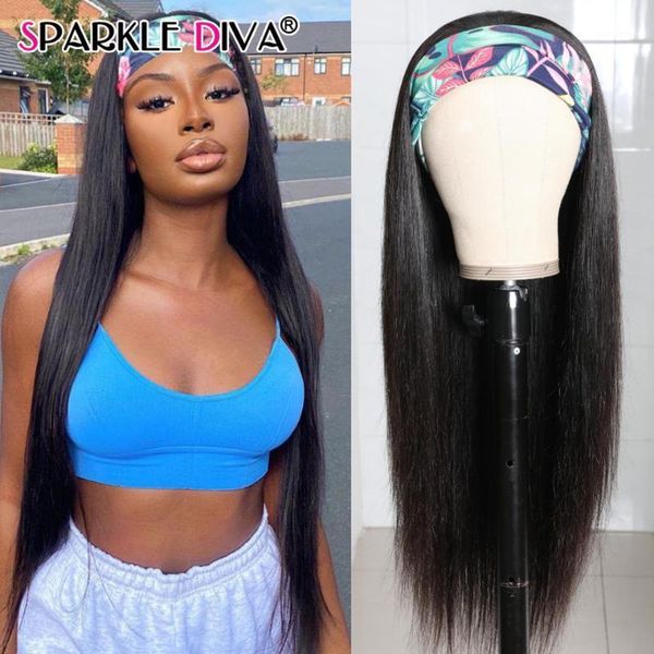 remy headband wig straight human hair wigs brazilian scarf 150 density gluless with for black women1, Black;brown
remy headband wig straight human hair wigs brazilian scarf 150 density gluless with for black women1, Black;brown